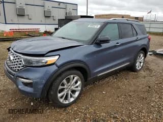 ✅ 2021 Ford Explorer Platinum • VIN: 1FM5K8HC9MGA16400 • Lot: 80860215. Wystawiony na Copart z przebiegiem 40 738 mil. Bezpłatny archiwum sprzedaży aukcyjnych z USA i szczegółowy raport historii pojazdu na DreamBid. Zdjęcie 1.