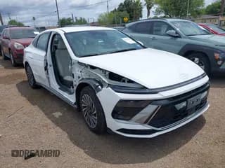 ✅ 2024 Hyundai Sonata SEL • VIN: KMHL34JJ0RA100332 • Лот: 42537746. Опубликован ранее на IAAI с пробегом 8 661 миль. Бесплатный доступ к архиву аукционных продаж из США и подробный отчёт об истории автомобиля на DreamBid. Изображение 1.