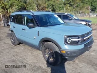 ✅ 2023 Ford Bronco Sport Big Bend • VIN: 3FMCR9B69PRD70684 • Lot: 43371205. Wystawiony na IAAI z przebiegiem 27 880 mil. Bezpłatny archiwum sprzedaży aukcyjnych z USA i szczegółowy raport historii pojazdu na DreamBid. Zdjęcie 1.