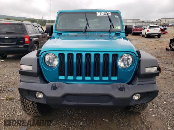✅ 2020 Jeep Wrangler Willys • VIN: 1C4GJXAN4LW190238 • Lot: 73140324. Listed on Copart with 64,864 mi. Free auction sales archive from the USA and detailed vehicle history report at DreamBid. Image 5.