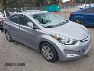 2016 Hyundai Elantra SE z VIN 5NPDH4AE9GH702276, wystawiony jako IAAI lot #43502110 z przebiegiem Nie podano mil oraz . Historia ofert i sprzedaży dostępna na DreamBid. Obrazek 1.