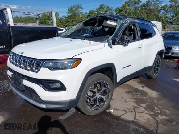 ✅ 2024 Jeep Compass Limited • VIN: 3C4NJDCN8RT105483 • Лот: 43197474. Опубликован ранее на IAAI с пробегом 34 141 миль. Бесплатный доступ к архиву аукционных продаж из США и подробный отчёт об истории автомобиля на DreamBid. Изображение 6.