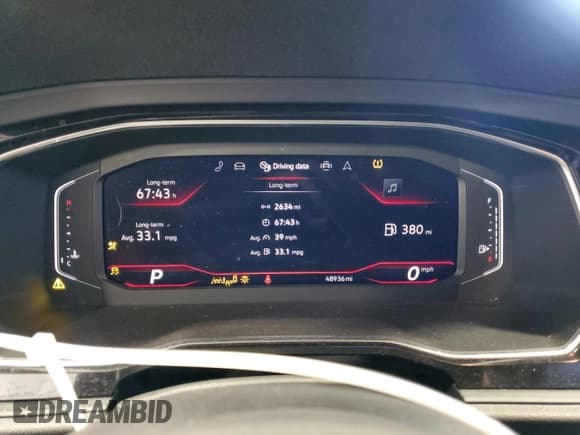 ✅ 2023 Volkswagen Jetta Autobahn • VIN: 3VW2T7BUXPM003291 • Lot: 83107414. Listed on Copart with 48,936 mi. Free auction sales archive from the USA and detailed vehicle history report at DreamBid. Image 9.