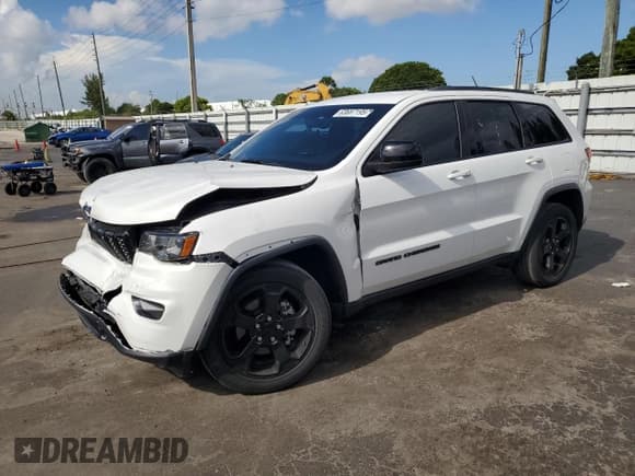 ✅ 2019 Jeep Grand Cherokee Upland • VIN: 1C4RJEAG9KC643591 • Lot: 63687195. Listed on Copart with 83,049 mi. Free auction sales archive from the USA and detailed vehicle history report at DreamBid. Image 1.