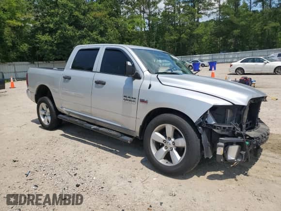 2014 Ram 1500 Tradesman with VIN 1C6RR7KT4ES151651, listed as a Copart auction lot 60472715 with Not provided miles and Salvage title. Bid and sale history available at DreamBid. Image 4.
