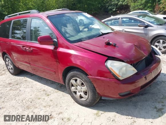 ✅ 2006 Kia Sedona LX • VIN: KNDMB233866074852 • Lot: 42760036. Listed on IAAI with 240,955 mi. Free auction sales archive from the USA and detailed vehicle history report at DreamBid. Image 1.