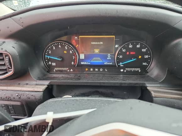 2022 Ford Explorer Limited with VIN 1FMSK7FH4NGA61967, listed as a Copart auction lot 69843335 with 58,928 mi miles and Salvage title. Bid and sale history available at DreamBid. Image 9.