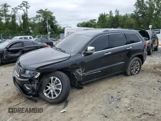 ✅ 2015 Jeep Grand Cherokee Limited • VIN: 1C4RJFBG3FC608264 • Lot: 68963005. Listed on Copart with 93,173 mi. Free auction sales archive from the USA and detailed vehicle history report at DreamBid. Image 1.