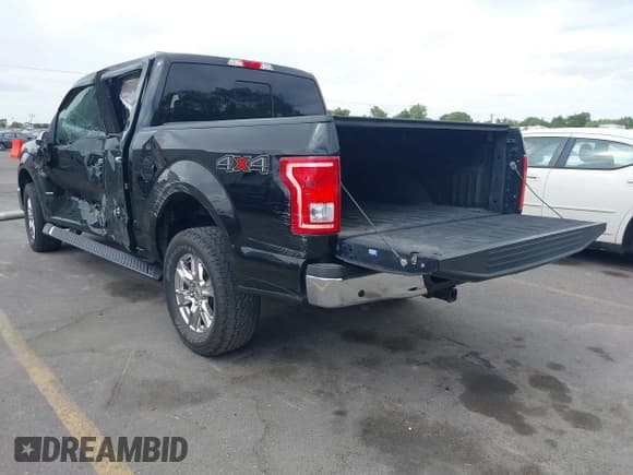 ✅ 2017 Ford F-150 XL • VIN: 1FTEW1EP7HKD24997 • Lot: 43180957. Listed on IAAI with 94,045 mi. Free auction sales archive from the USA and detailed vehicle history report at DreamBid. Image 3.