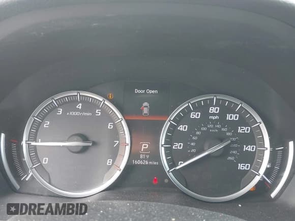 ✅ 2015 Acura MDX Technology • VIN: 5FRYD4H42FB032544 • Lot: 43076693. Listed on IAAI with 160,626 mi. Free auction sales archive from the USA and detailed vehicle history report at DreamBid. Image 7.