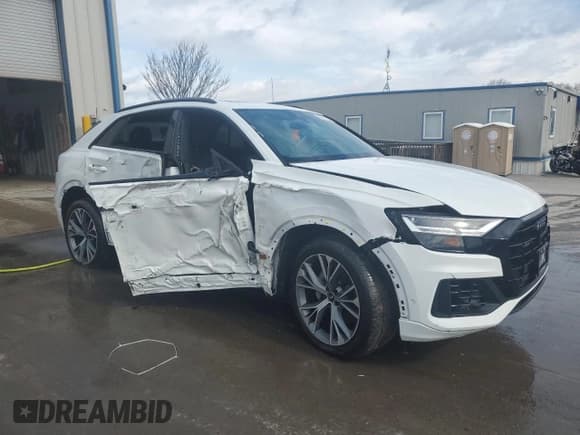 ✅ 2021 Audi Q8 Premium • VIN: WA1AVAF15MD014688 • Lot: 83991624. Listed on Copart with 55,373 mi. Free auction sales archive from the USA and detailed vehicle history report at DreamBid. Image 4.