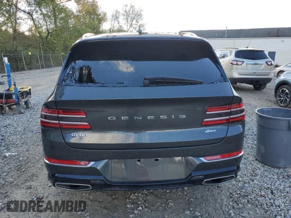 ✅ 2024 Genesis GV80 • VIN: KMUHBDSB1RU172589 • Lot: 85726505. Wystawiony na Copart z przebiegiem 33 235 mil. Bezpłatny archiwum sprzedaży aukcyjnych z USA i szczegółowy raport historii pojazdu na DreamBid. Zdjęcie 6.