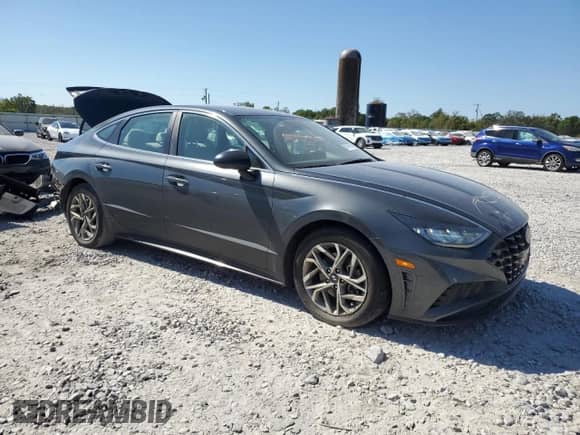 2021 Hyundai Sonata SEL с VIN KMHL64JA0MA145688, выставлен на аукционе Copart как лот 85578595 с пробегом 78 584 миль миль и Списание • Salvage title. История ставок и продаж доступна на DreamBid. Изображение 4.