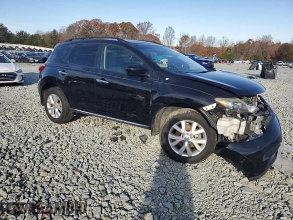 ✅ 2014 Nissan Murano SL • VIN: JN8AZ1MU6EW406418 • Lot: 92735015. Listed on Copart with 138,977 mi. Free auction sales archive from the USA and detailed vehicle history report at DreamBid. Image 4.