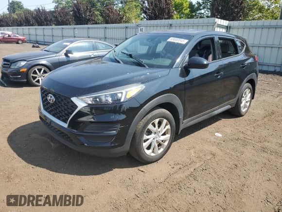 2019 Hyundai Tucson SE with VIN KM8J2CA47KU952194, listed as a Copart auction lot 68680045 with 60,825 mi miles and Salvage title. Bid and sale history available at DreamBid. Image 1.