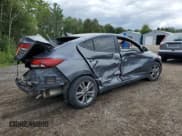 ✅ 2017 Hyundai Elantra Limited • VIN: KMHD84LF4HU186630 • Lot: 69938895. Listed on Copart with 192,281 mi. Free auction sales archive from the USA and detailed vehicle history report at DreamBid. Image 3.