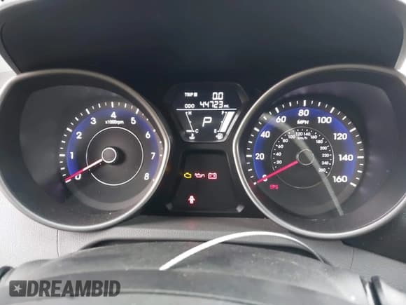 ✅ 2013 Hyundai Elantra GLS • VIN: 5NPDH4AE2DH270755 • Lot: 43558787. Listed on IAAI with 44,723 mi. Free auction sales archive from the USA and detailed vehicle history report at DreamBid. Image 7.