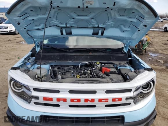 ✅ 2023 Ford Bronco Sport Heritage • VIN: 3FMCR9G60PRE03466 • Lot: 52785525. Listed on Copart with 26,174 mi. Free auction sales archive from the USA and detailed vehicle history report at DreamBid. Image 12.