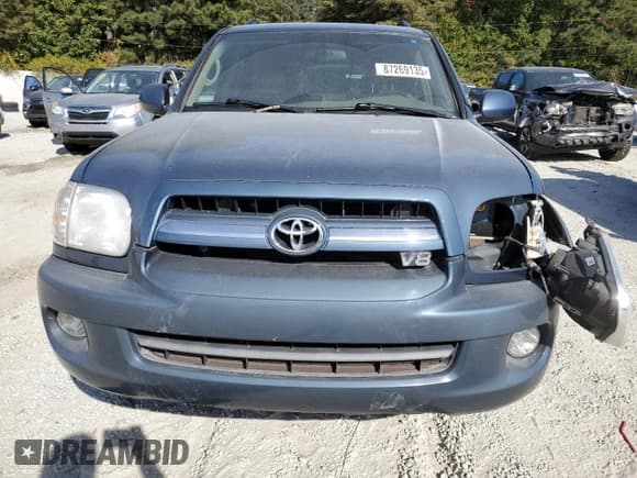 ✅ 2005 Toyota Sequoia Limited • VIN: 5TDZT38A95S254582 • Lot: 87269135. Wystawiony na Copart z przebiegiem 271 812 mil. Bezpłatny archiwum sprzedaży aukcyjnych z USA i szczegółowy raport historii pojazdu na DreamBid. Zdjęcie 5.