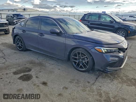 ✅ 2022 Honda Civic Sport Touring • VIN: 19XFL1H88NE020996 • Lot: 91453525. Listed on Copart with 27,797 mi. Free auction sales archive from the USA and detailed vehicle history report at DreamBid. Image 4.