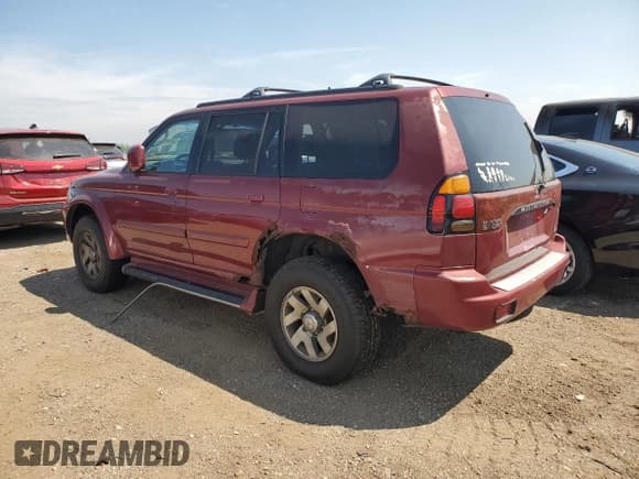 ✅ 2000 Mitsubishi Montero Sport Limited • VIN: JA4MT41R3YP808742 • Лот: 58167405. Опубликован ранее на Copart с пробегом 202 406 миль. Бесплатный доступ к архиву аукционных продаж из США и подробный отчёт об истории автомобиля на DreamBid. Изображение 2.