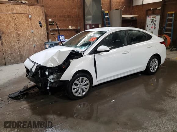 ✅ 2021 Hyundai Accent SE • VIN: 3KPC24A67ME129190 • Лот: 77245274. Опубликован ранее на Copart с пробегом 59 336 миль. Бесплатный доступ к архиву аукционных продаж из США и подробный отчёт об истории автомобиля на DreamBid. Изображение 1.