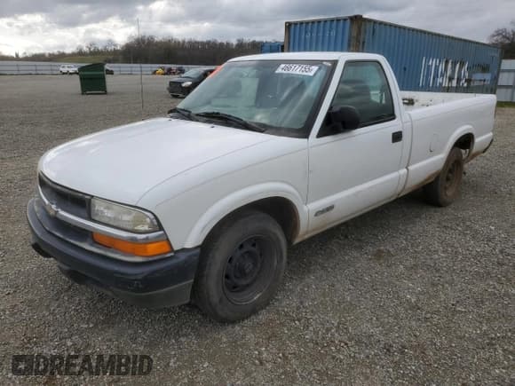 ✅ 1999 Chevrolet S-10 LS • VIN: 1GCCS14X9XK195499 • Lot: 46617155. Listed on Copart with 121,478 mi. Free auction sales archive from the USA and detailed vehicle history report at DreamBid. Image 1.