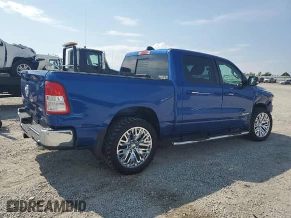 2019 Ram 1500 Big Horn с VIN 1C6SRFFT7KN842107, выставлен на аукционе Copart как лот 80123305 с пробегом 59 705 миль миль и Списание • Salvage title. История ставок и продаж доступна на DreamBid. Изображение 3.