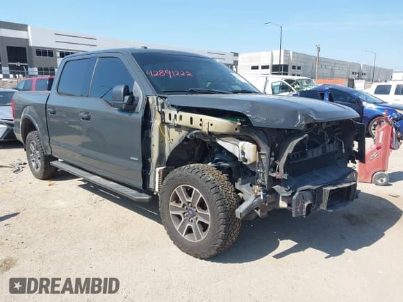 ✅ 2016 Ford F-150 Lariat • VIN: 1FTEW1EG9GKE24291 • Lot: 42891222. Listed on IAAI with 84,236 mi. Free auction sales archive from the USA and detailed vehicle history report at DreamBid. Image 1.