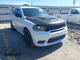 2018 Dodge Durango R/T with VIN 1C4SDHCT6JC451581, listed as a IAAI auction lot 42323175 with 163,000 mi miles and . Bid and sale history available at DreamBid. Image 1.