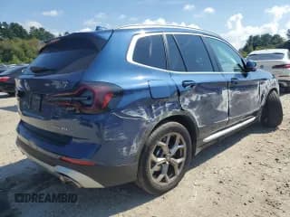 ✅ 2024 BMW X3 xDrive30i • VIN: 5UX53DP02R9V22257 • Лот: 80818795. Опубликован ранее на Copart с пробегом Не указан. Бесплатный доступ к архиву аукционных продаж из США и подробный отчёт об истории автомобиля на DreamBid. Изображение 3.