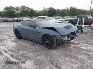 ✅ 2024 Ford Mustang GT • VIN: 1FA6P8CF3R5415825 • Lot: 42626550. Listed on IAAI with 16,570 mi. Free auction sales archive from the USA and detailed vehicle history report at DreamBid. Image 1.