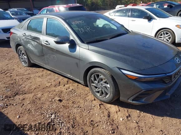 2024 Hyundai Elantra SEL with VIN KMHLM4DG1RU655074, listed as a IAAI auction lot 43604825 with 64,736 mi miles and . Bid and sale history available at DreamBid. Image 1.