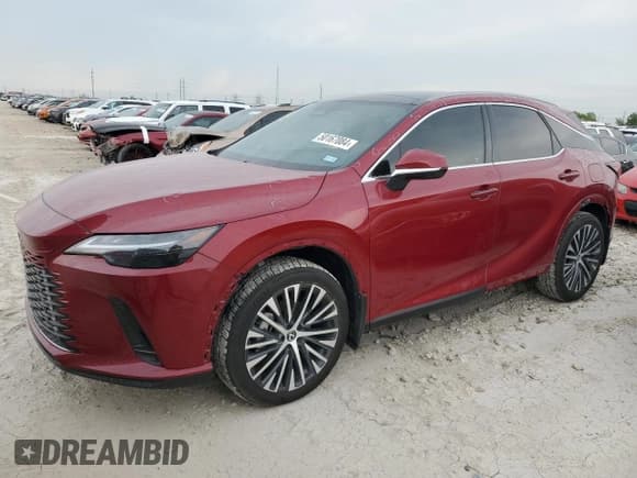 ✅ 2023 Lexus RX 350 F Sport • VIN: 2T2BAMCA5PC032357 • Lot: 50167084. Listed on Copart with 7,248 mi. Free auction sales archive from the USA and detailed vehicle history report at DreamBid. Image 1.