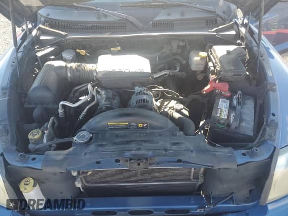 2005 Dodge Dakota SLT with VIN 1D7HW42N95S102352, listed as a Copart auction lot 80290684 with 106,205 mi miles and Salvage title. Bid and sale history available at DreamBid. Image 11.