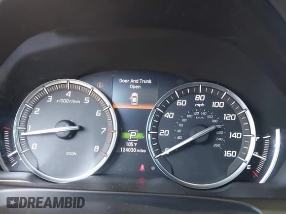 ✅ 2016 Acura TLX Technology • VIN: 19UUB2F51GA006860 • Lot: 42531696. Listed on IAAI with 124,030 mi. Free auction sales archive from the USA and detailed vehicle history report at DreamBid. Image 7.