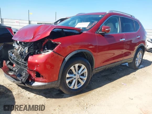 ✅ 2015 Nissan Rogue S • VIN: KNMAT2MT3FP515442 • Lot: 41856422. Listed on IAAI with 105,939 mi. Free auction sales archive from the USA and detailed vehicle history report at DreamBid. Image 2.