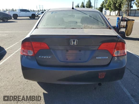 ✅ 2007 Honda Civic • VIN: JHMFA36277S021359 • Lot: 86729575. Wystawiony na Copart z przebiegiem 337 622 mil. Bezpłatny archiwum sprzedaży aukcyjnych z USA i szczegółowy raport historii pojazdu na DreamBid. Zdjęcie 6.