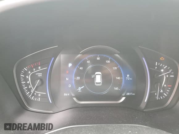 ✅ 2019 Hyundai Santa Fe SEL • VIN: 5NMS3CAD1KH056163 • Lot: 64056654. Wystawiony na Copart z przebiegiem 2 811 mil. Bezpłatny archiwum sprzedaży aukcyjnych z USA i szczegółowy raport historii pojazdu na DreamBid. Zdjęcie 9.