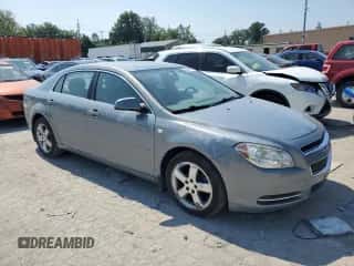 2008 Chevrolet Malibu 1LT with VIN 1G1ZH57B58F230137, listed as a Copart auction lot 68998414 with 139,876 mi miles and Salvage title. Bid and sale history available at DreamBid. Image 4.