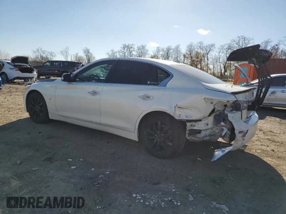 ✅ 2014 Infiniti Q50 Premium • VIN: JN1BV7AP2EM678041 • Lot: 92021225. Listed on Copart with 230,820 mi. Free auction sales archive from the USA and detailed vehicle history report at DreamBid. Image 2.