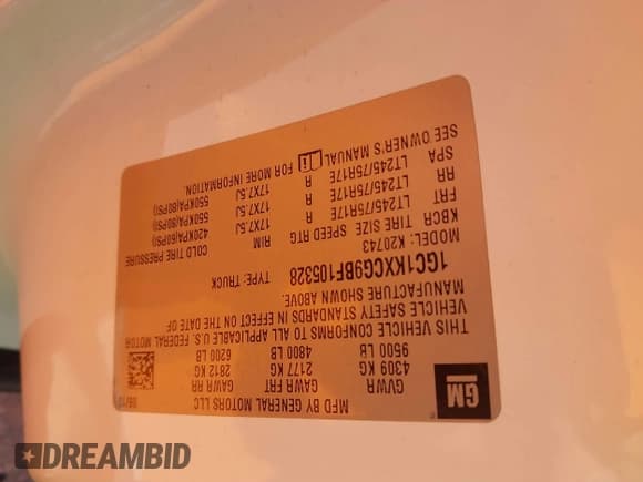 ✅ 2011 Chevrolet Silverado 2500HD LT • VIN: 1GC1KXCG9BF105328 • Лот: 41771074. Опубликован ранее на IAAI с пробегом 246 868 миль. Бесплатный доступ к архиву аукционных продаж из США и подробный отчёт об истории автомобиля на DreamBid. Изображение 9.