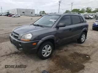 2009 Hyundai Tucson GLS with VIN KM8JM12B09U127944, listed as a Copart auction lot 58548955 with 116,195 mi miles and Clean title. Bid and sale history available at DreamBid. Image 1.