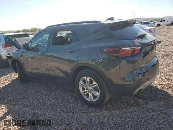 2020 Chevrolet Blazer LT with VIN 3GNKBBRA6LS642138, listed as a Copart auction lot 72089194 with Not provided miles and Salvage title. Bid and sale history available at DreamBid. Image 2.