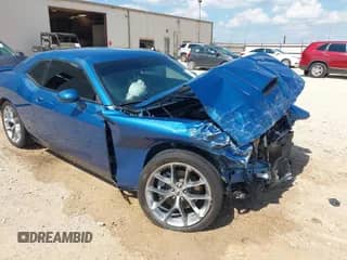 2022 Dodge Challenger GT with VIN 2C3CDZJG7NH143584, listed as a IAAI auction lot 43064672 with Not provided miles and . Bid and sale history available at DreamBid. Image 1.