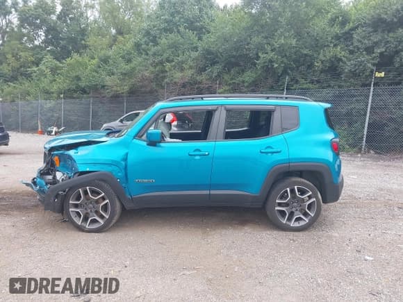 ✅ 2020 Jeep Renegade Latitude • VIN: ZACNJBBB5LPL91428 • Lot: 43014467. Listed on IAAI with 74,390 mi. Free auction sales archive from the USA and detailed vehicle history report at DreamBid. Image 15.