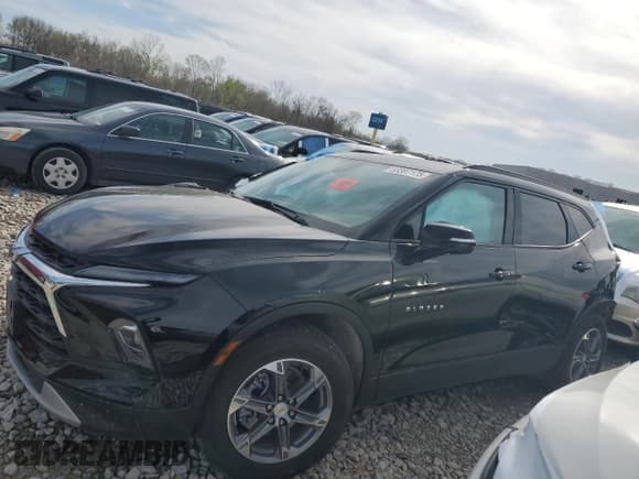 ✅ 2023 Chevrolet Blazer LT • VIN: 3GNKBJRS4PS182597 • Lot: 53307175. Listed on Copart with 43,529 mi. Free auction sales archive from the USA and detailed vehicle history report at DreamBid. Image 1.