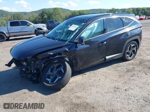 ✅ 2022 Hyundai Tucson Limited • VIN: KM8JECA12NU068049 • Lot: 43254961. Listed on IAAI with 31,287 mi. Free auction sales archive from the USA and detailed vehicle history report at DreamBid. Image 2.