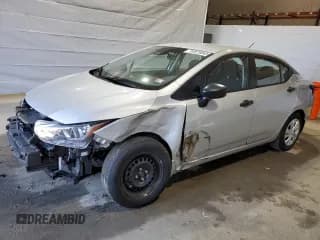 ✅ 2022 Nissan Versa S • VIN: 3N1CN8BVXNL856134 • Lot: 50879045. Listed on Copart with 18,966 mi. Free auction sales archive from the USA and detailed vehicle history report at DreamBid. Image 1.