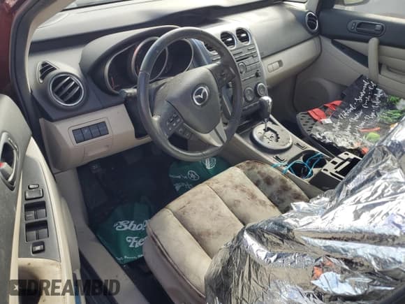 ✅ 2012 Mazda CX-7 i Touring • VIN: JM3ER2C58C0422043 • Lot: 76813334. Wystawiony na Copart z przebiegiem Nie podano. Bezpłatny archiwum sprzedaży aukcyjnych z USA i szczegółowy raport historii pojazdu na DreamBid. Zdjęcie 8.